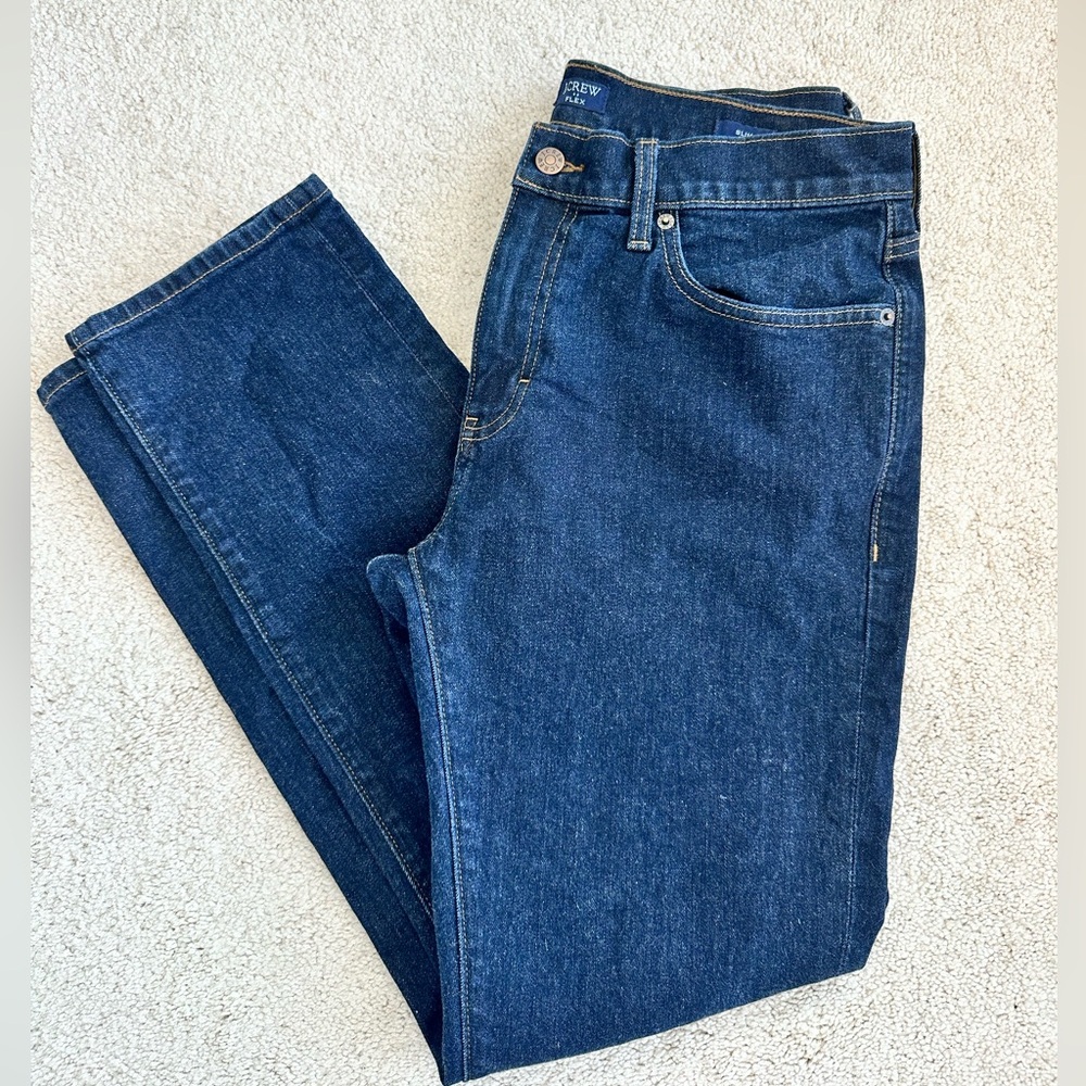 JCrew Flex Men’s Slim Denim Jeans 31/30 - New Condition